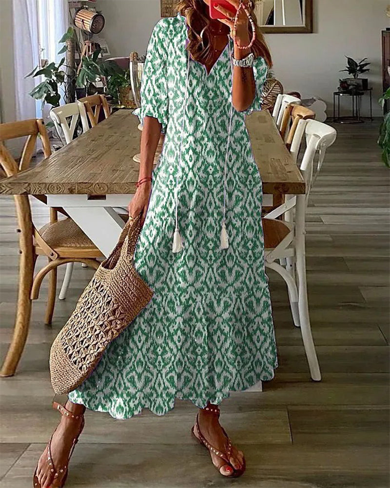Bianca | Coastal Harmony Dress
