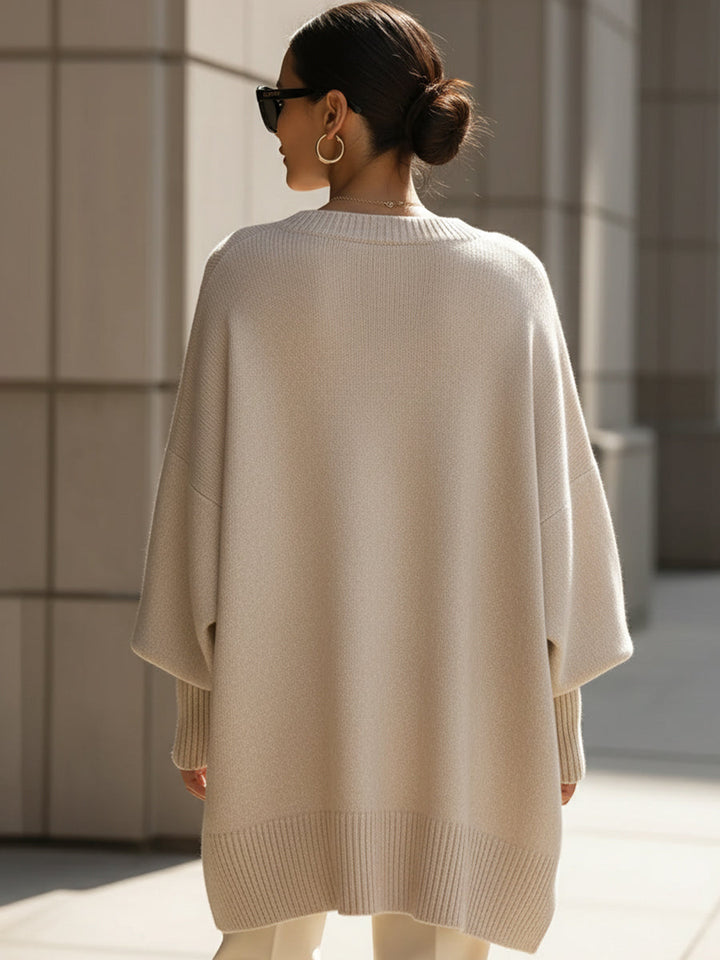 Wanwen | Sophisticated Wool Blend Sweater Sophi