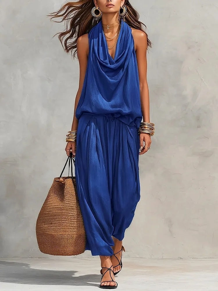 Simona™ | Top &amp; Pants Two-Piece Set