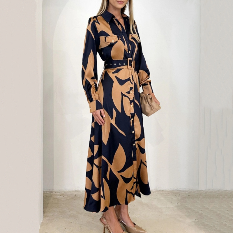 Valeria | Printed Midi Dress
