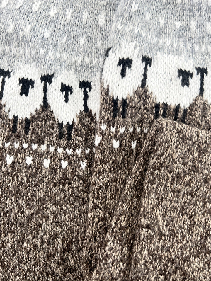Nordic | Elegant Vintage Crew Neck Sweater