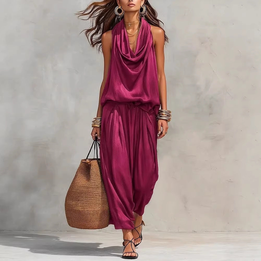 Simona™ | Top &amp; Pants Two-Piece Set