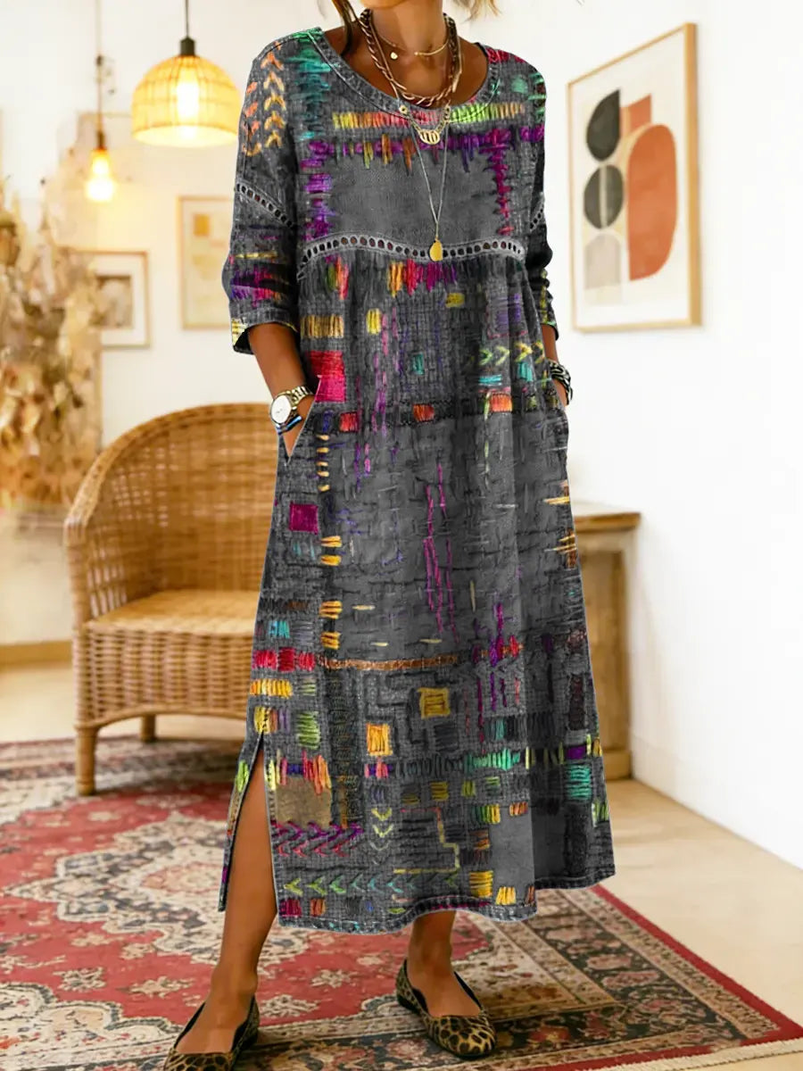 Sabine | Patchwork Robe