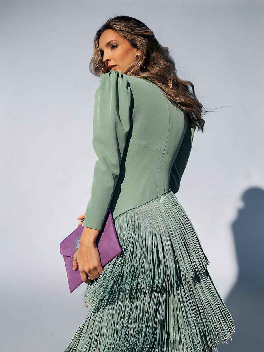 Sofia™ | Elegant Fringe Dress
