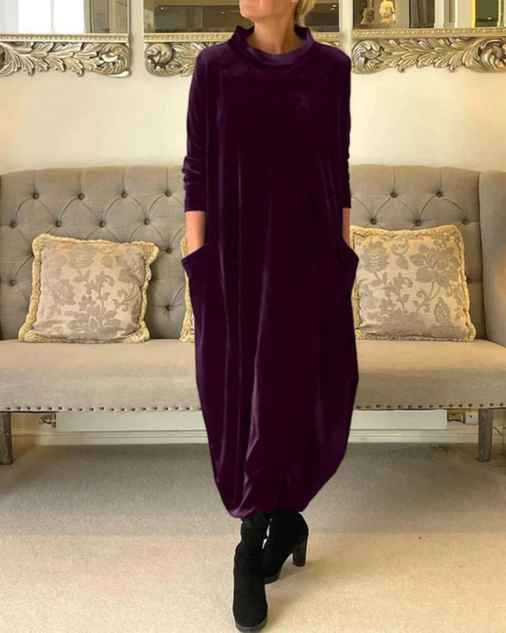 Arianna™ | Elegant Velour Dress