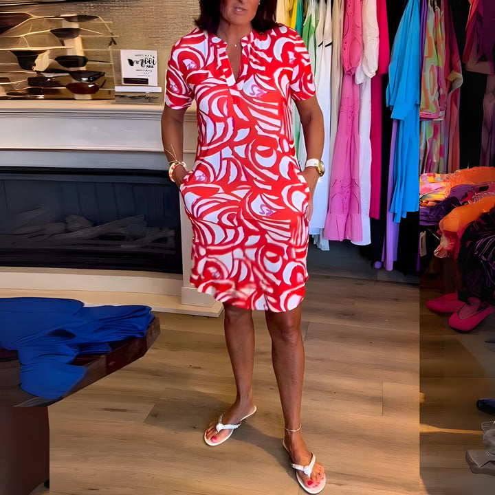 Marije | Everyday Printed Comfort Dress