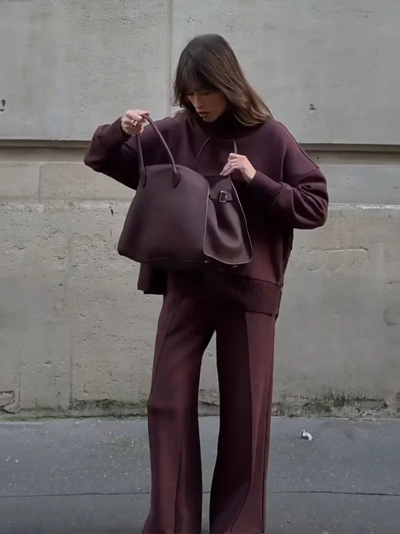 Serena™ | Relaxed Sweatshirt & Trouser Set