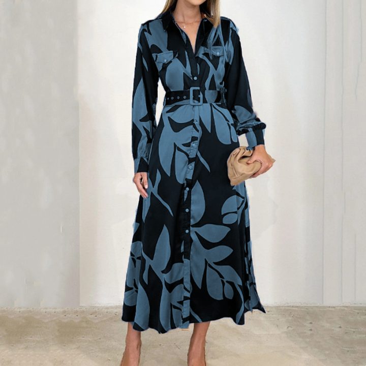 Valeria | Printed Midi Dress