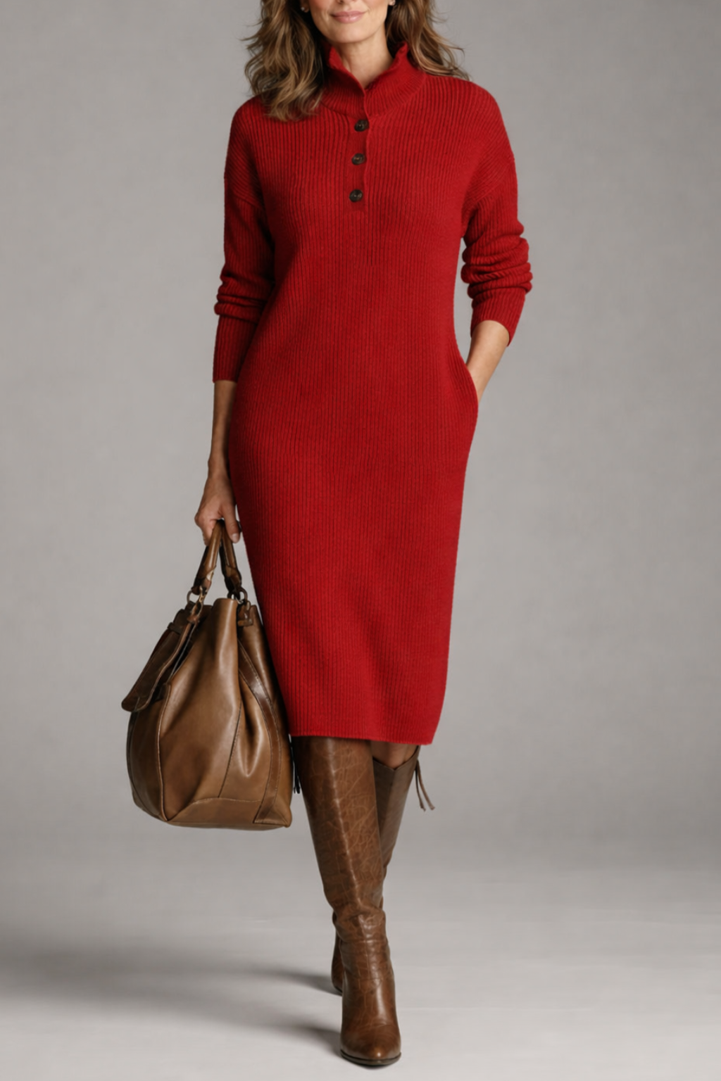 Evelyn | Heritage Knit Dress