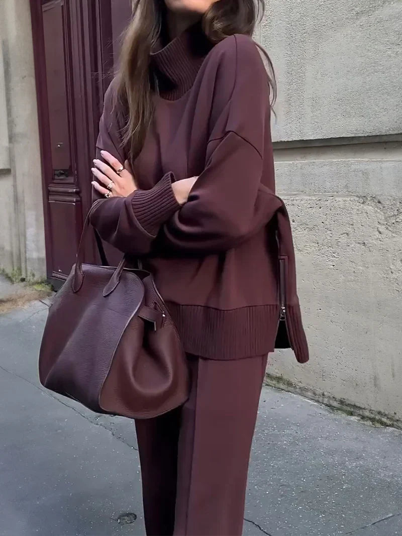Serena™ | Relaxed Sweatshirt & Trouser Set