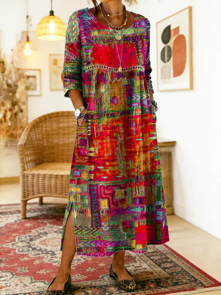 Sabine | Patchwork Robe
