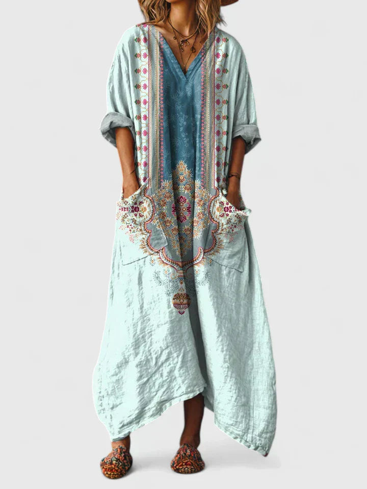MARIANA™ | Embroidered Relaxed Dress