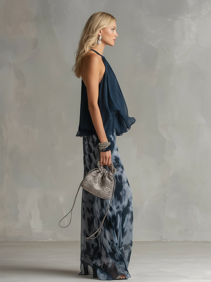 Ludovica – Elegant chiffon set