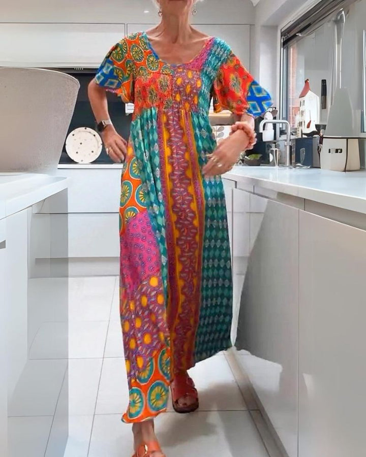 Corrine | COLOURFUL BOHEMIAN DRESS