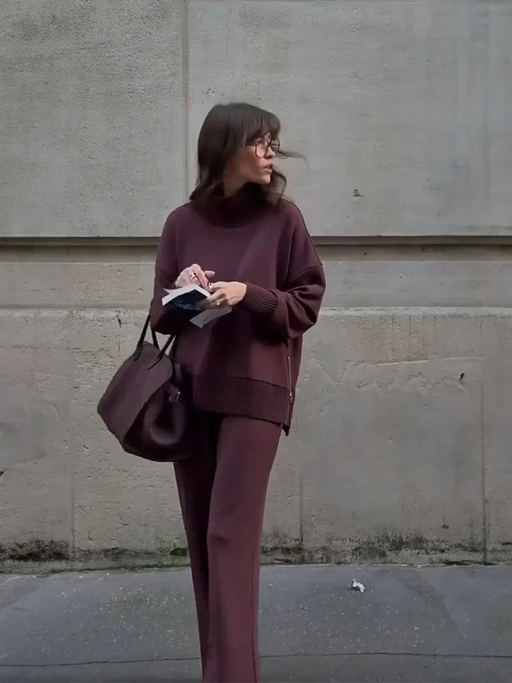 Serena™ | Relaxed Sweatshirt & Trouser Set