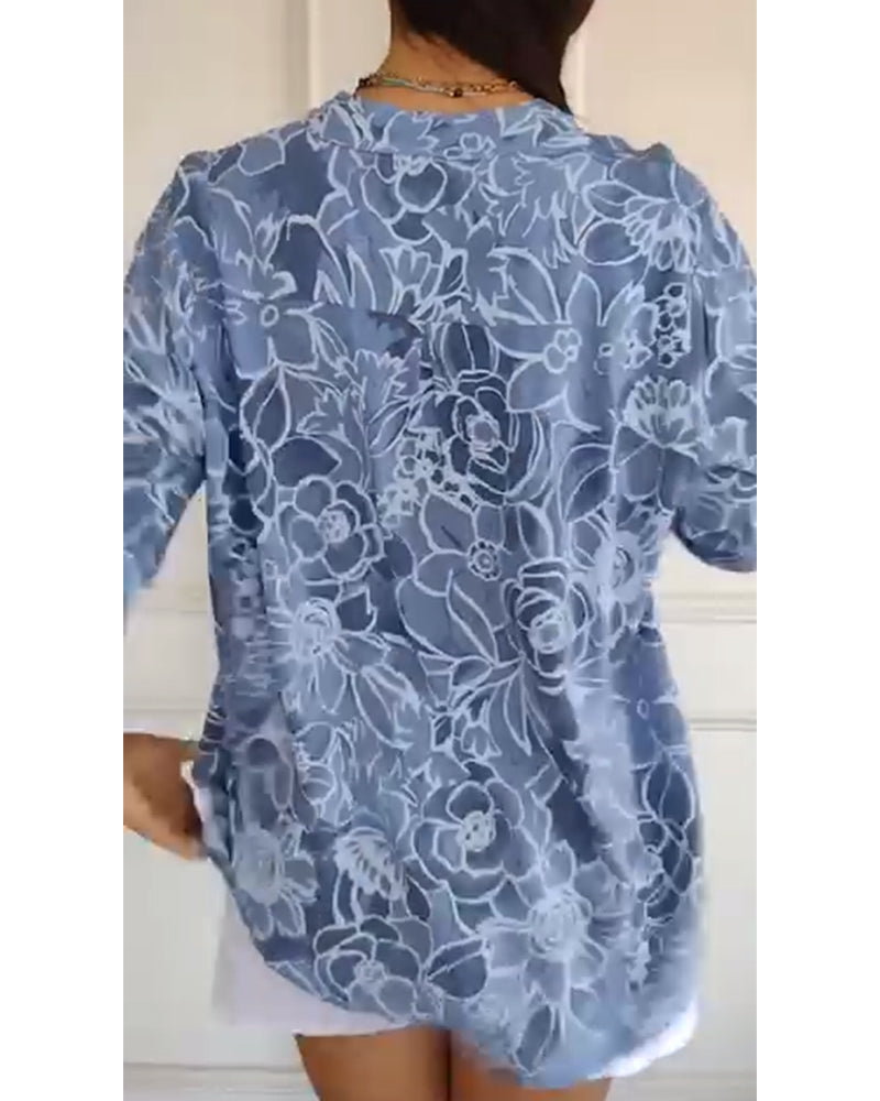 Cassie | Floral Print Blouse