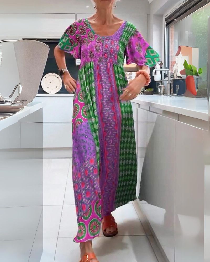 Corrine | COLOURFUL BOHEMIAN DRESS