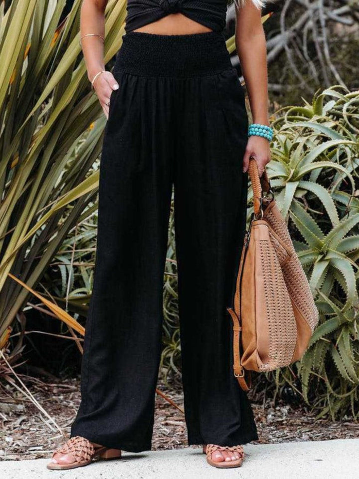 Riley – REMI WIDE-LEG LINEN TROUSERS