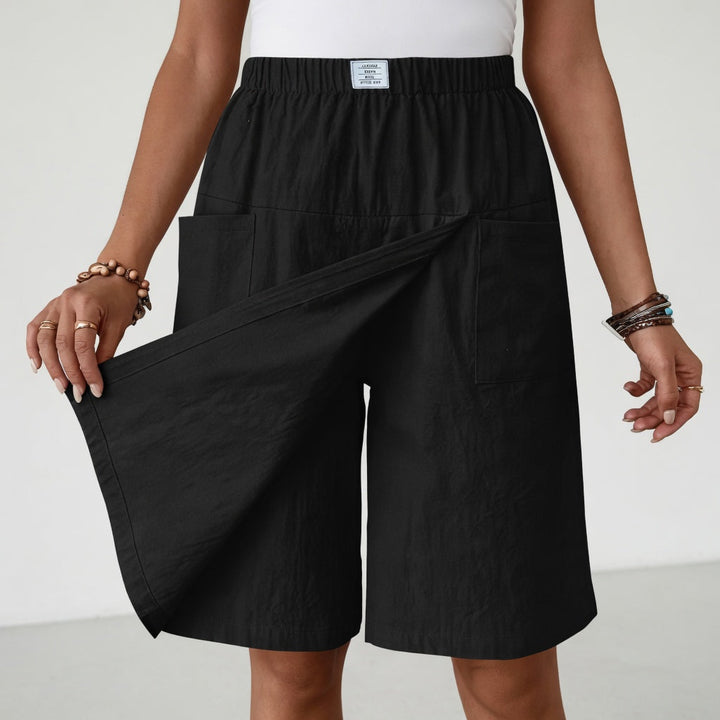 Libertine™ | Elastic Waist Wrap-Front Skort