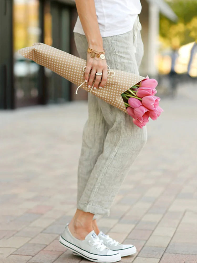 Isla™ | Linen Trousers