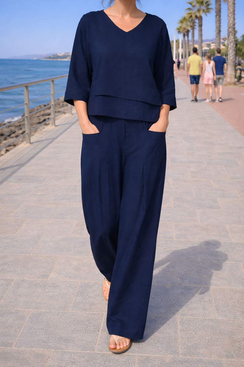Lea™ | Breathable Cotton-Linen Set