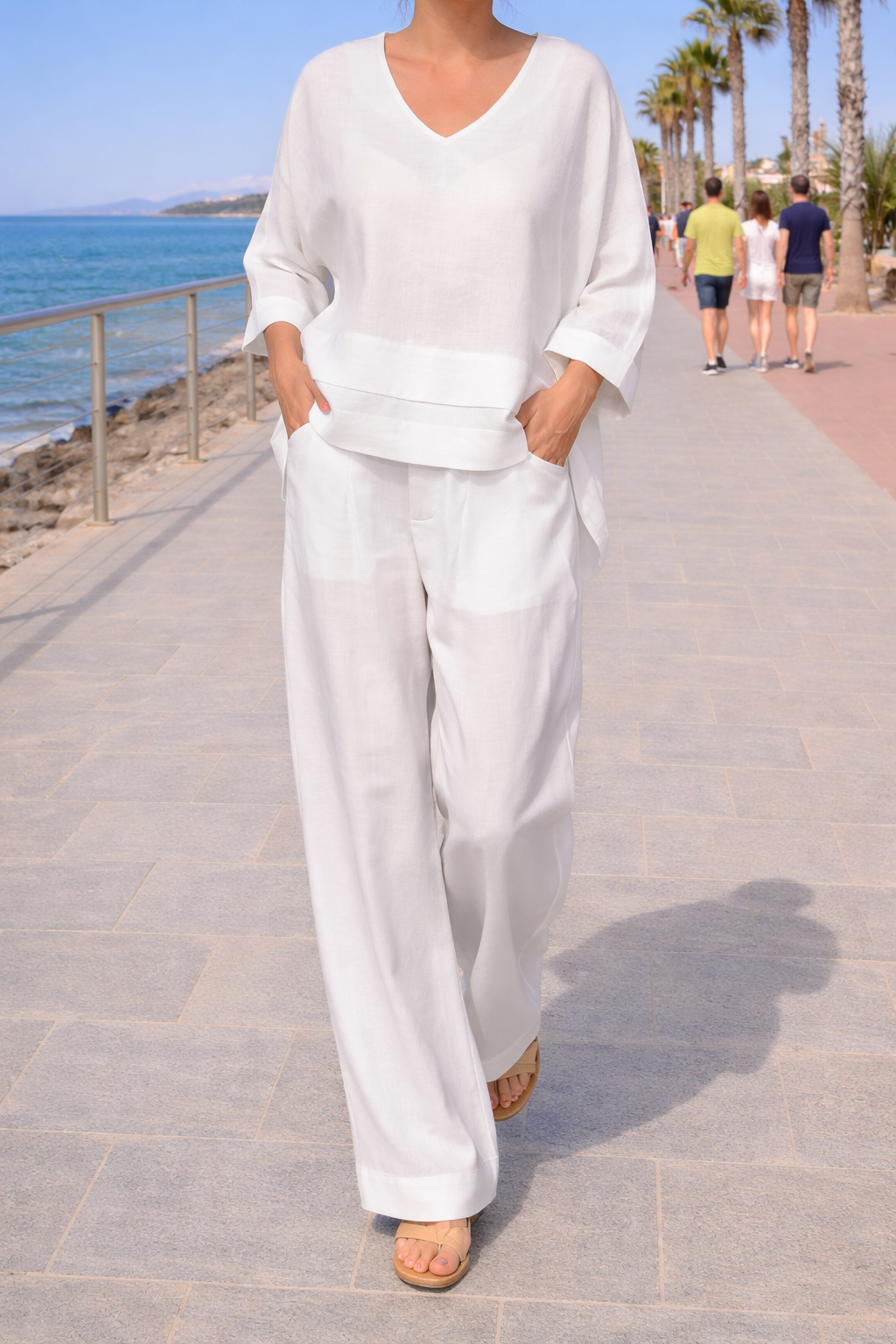 Lea™ | Breathable Cotton-Linen Set