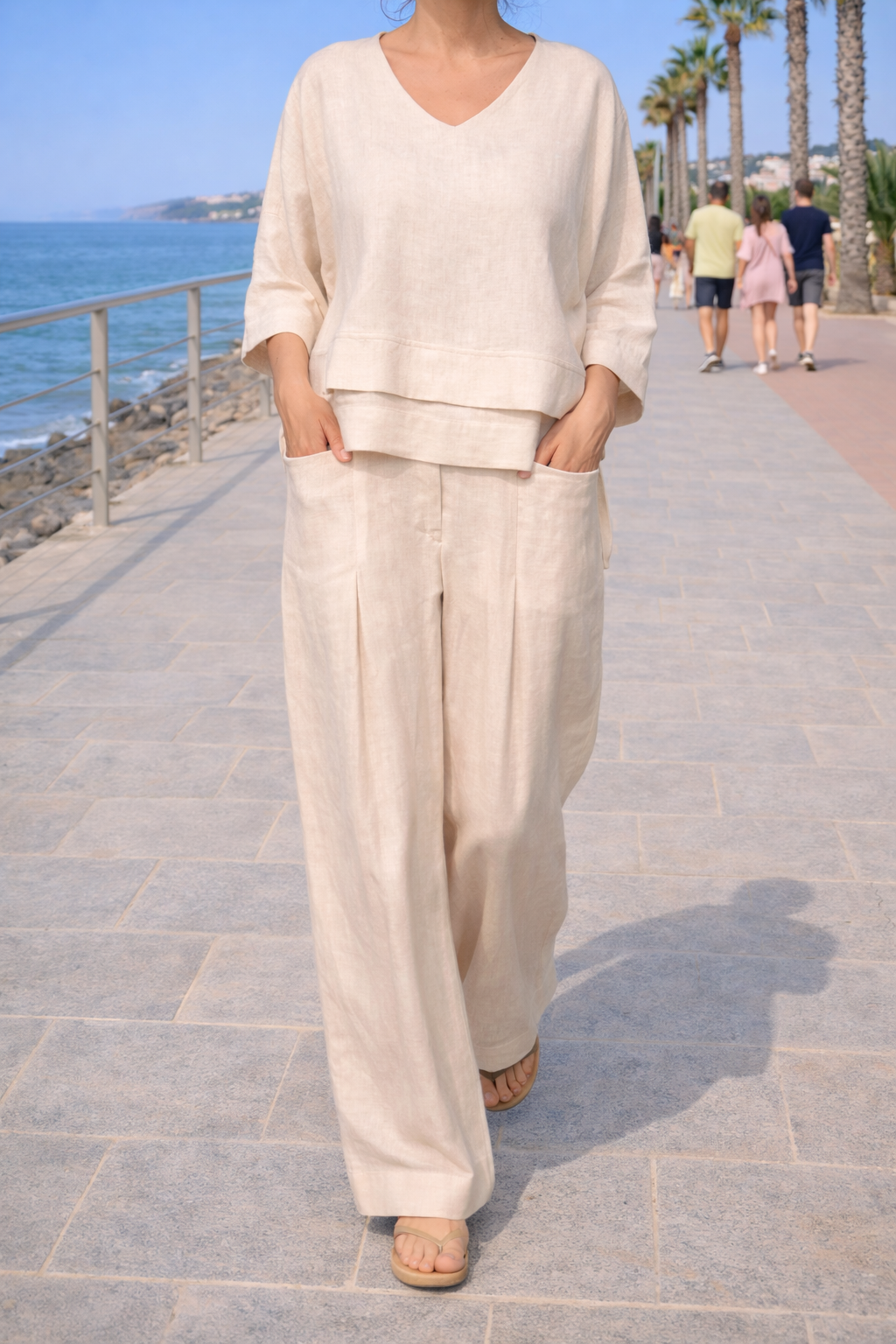 Lea™ | Breathable Cotton-Linen Set