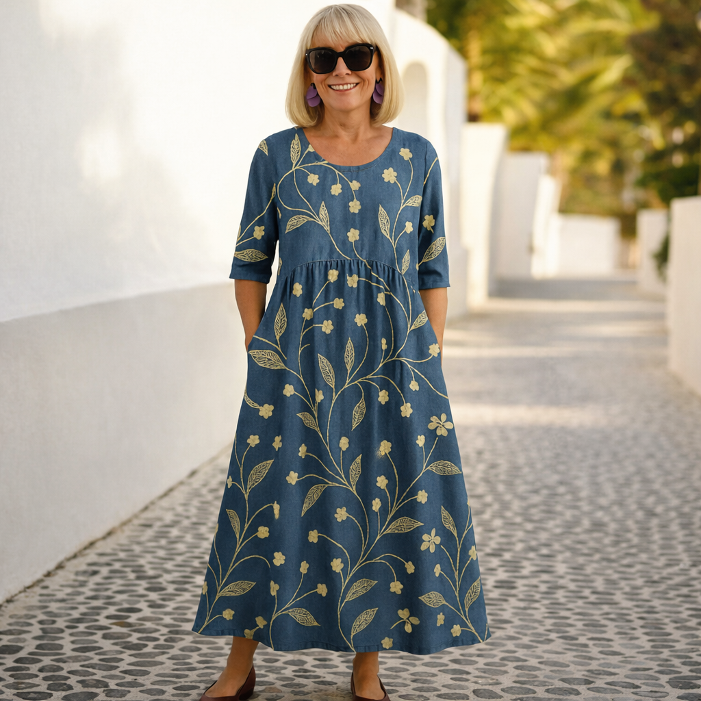 Lucy | Midi Dress for Effortless Comfort