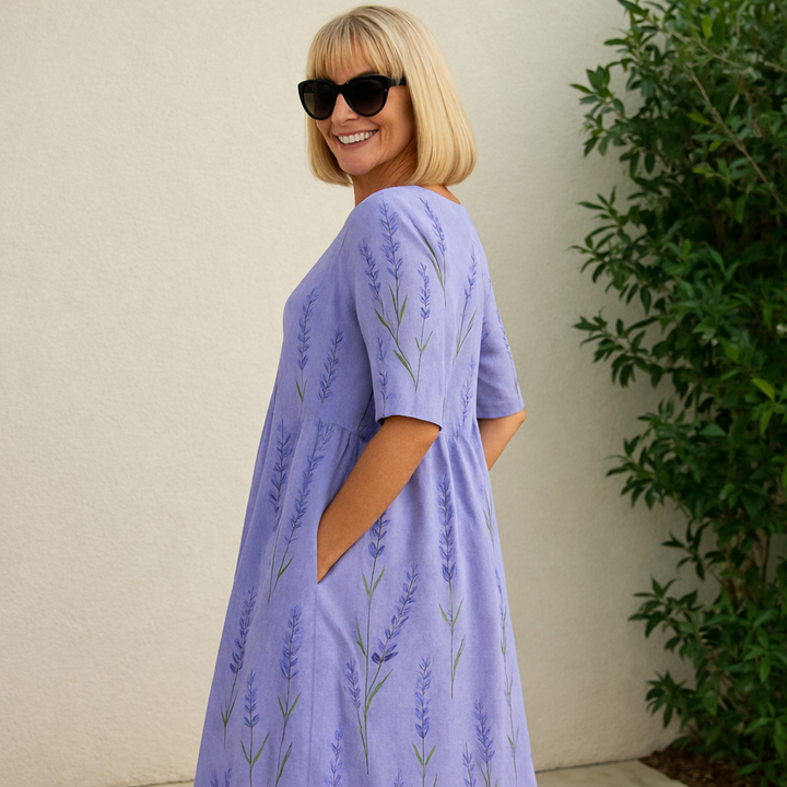 Lucy | Midi Dress for Effortless Comfort