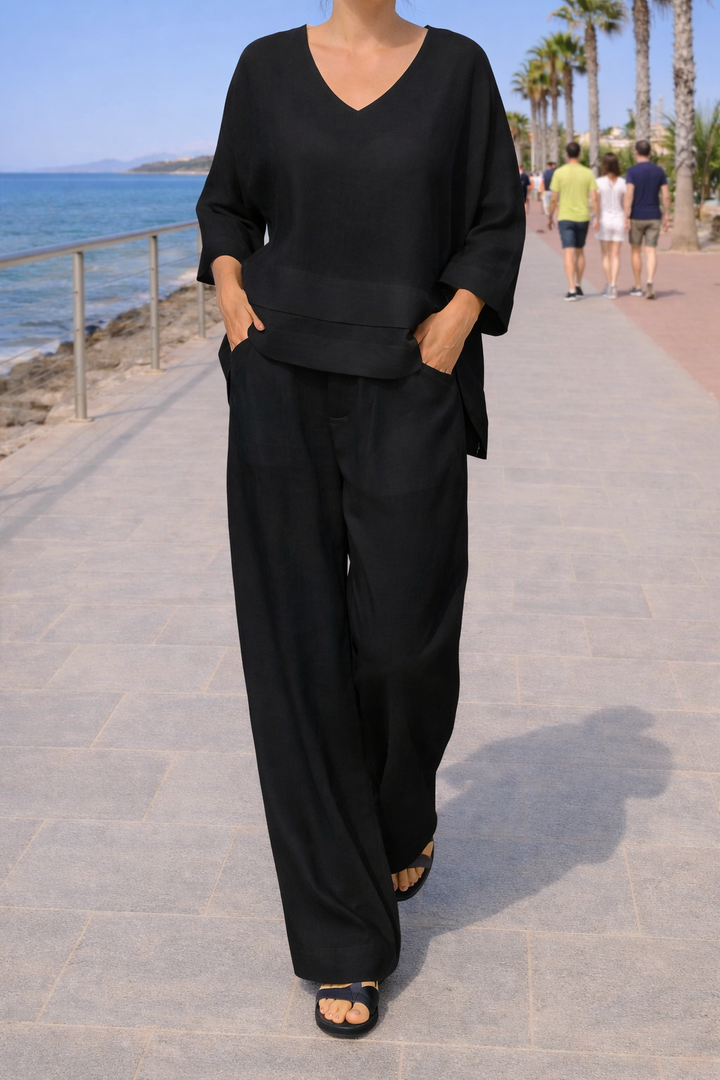Lea™ | Breathable Cotton-Linen Set