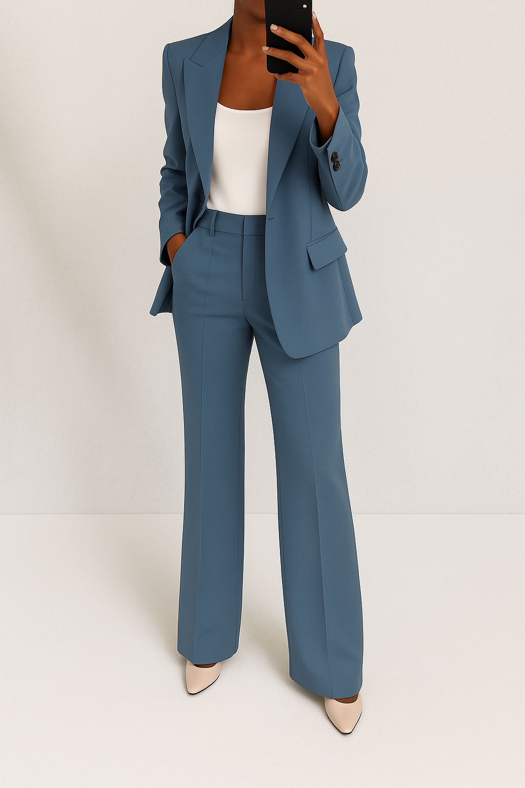 Brenda™ | Elegant Two-Piece Blazer Set