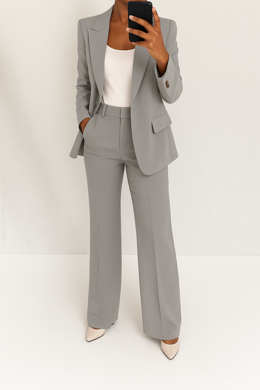 Brenda™ | Elegant Two-Piece Blazer Set