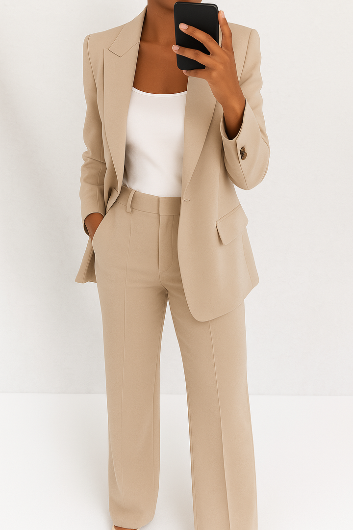 Brenda™ | Elegant Two-Piece Blazer Set