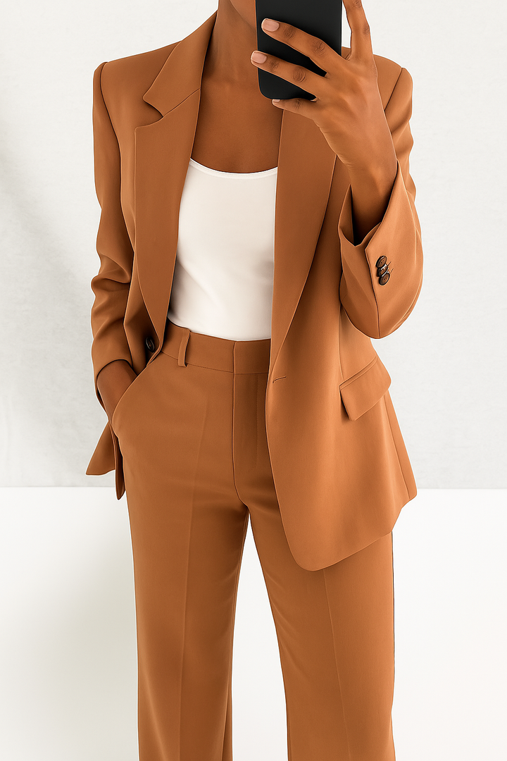Brenda™ | Elegant Two-Piece Blazer Set