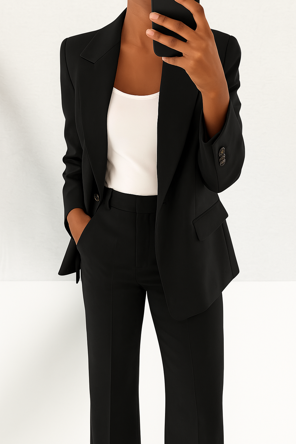 Brenda™ | Elegant Two-Piece Blazer Set
