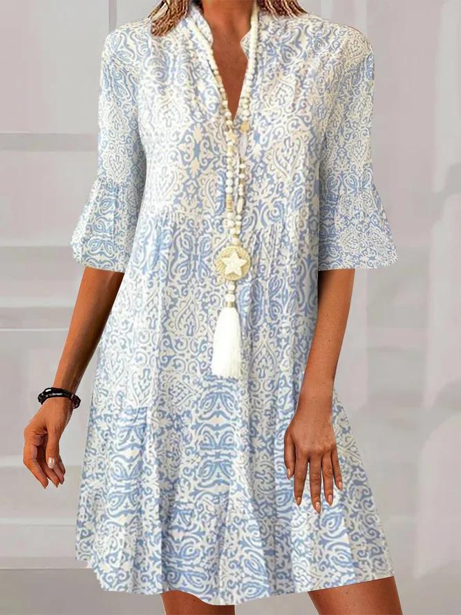 LIANE™ | Graceful Boho Mini Dress