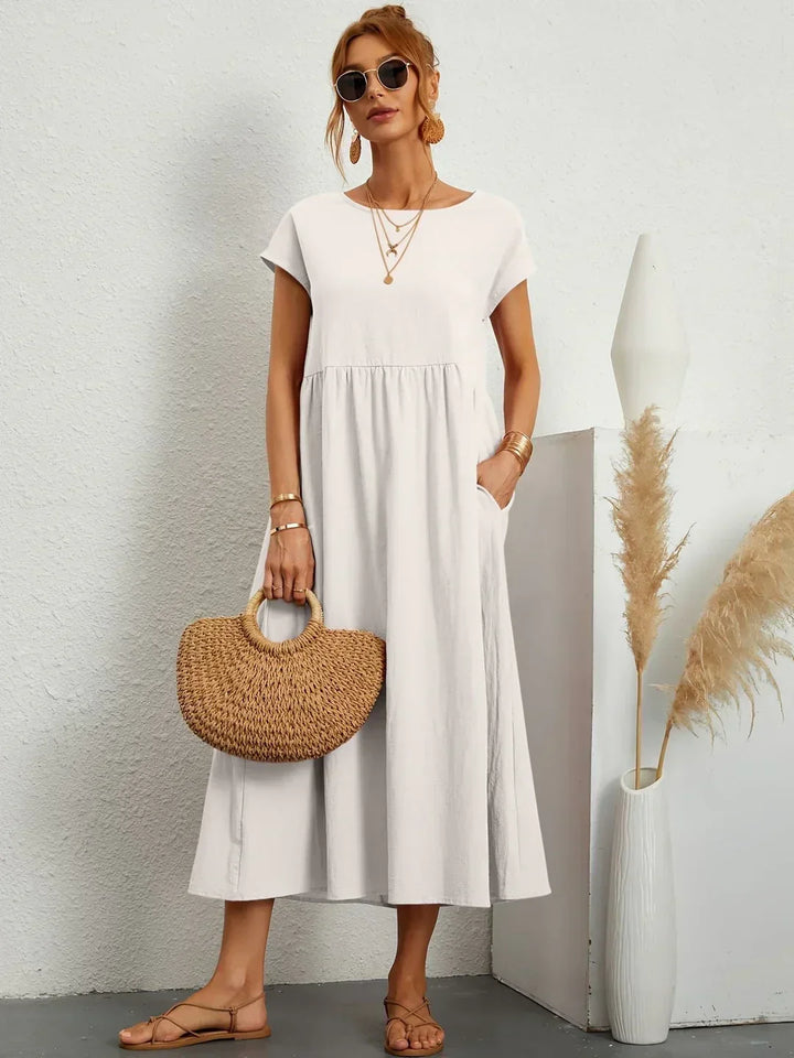 Gabrielle™ | Flowing Midi Dress