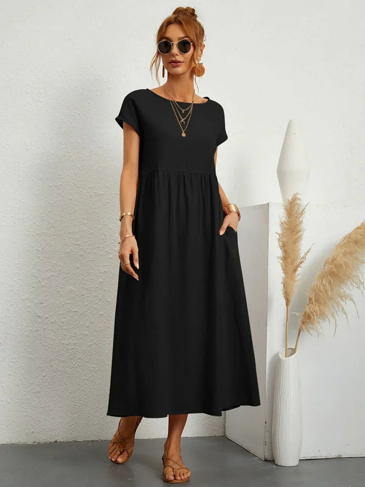Gabrielle™ | Flowing Midi Dress