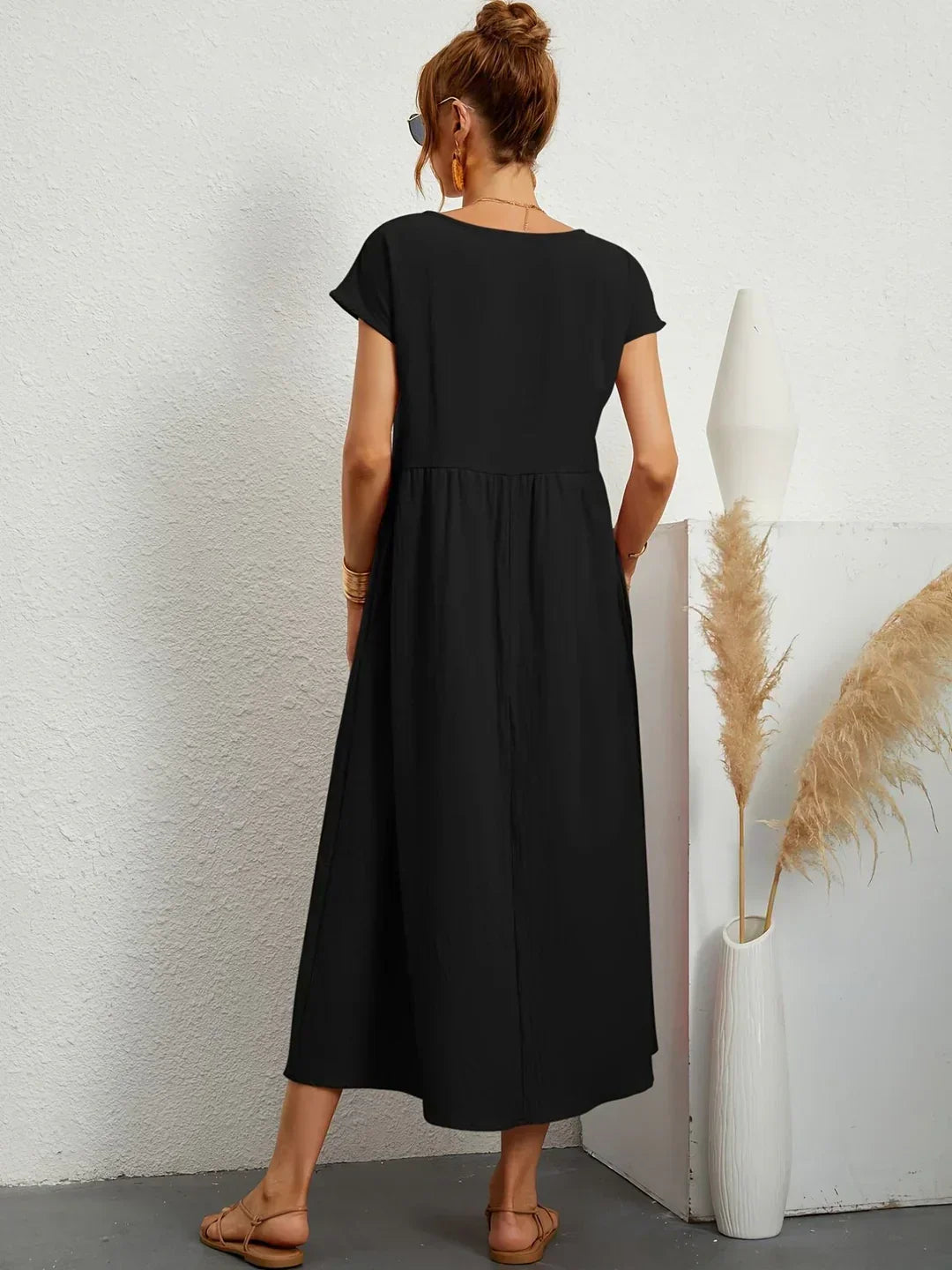 Gabrielle™ | Flowing Midi Dress