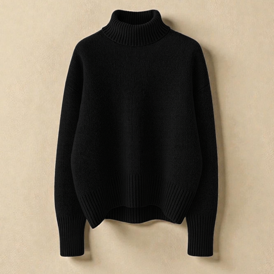 INES™ | Pull Col Haut Confort