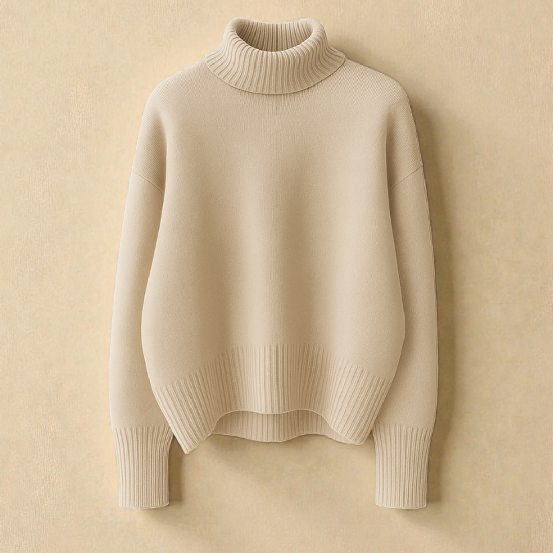 INES™ | Pull Col Haut Confort