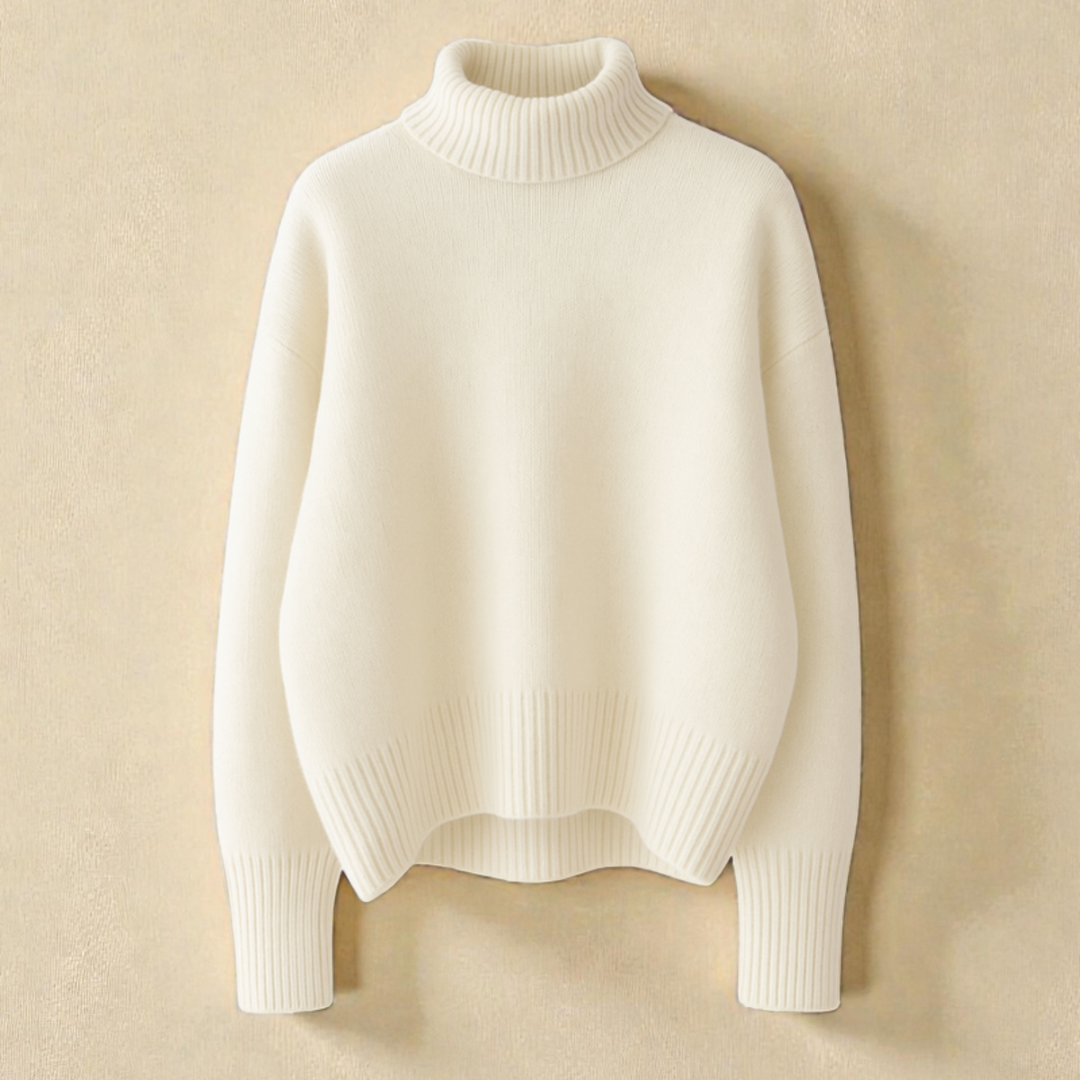 INES™ | Pull Col Haut Confort