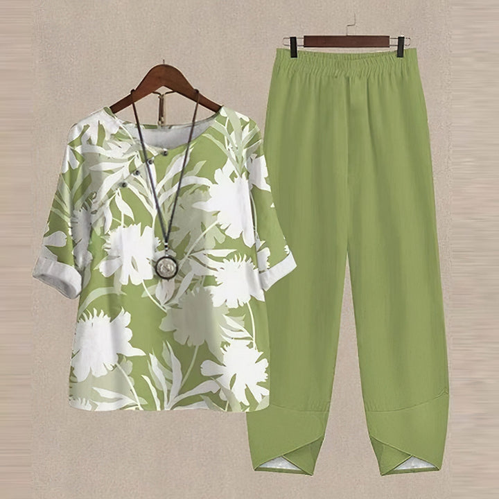 Lilou | Elegant Two-Piece Spring Summer Set