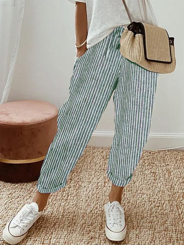 Zara | Lightweight Anti-Sweat Linen Trousers