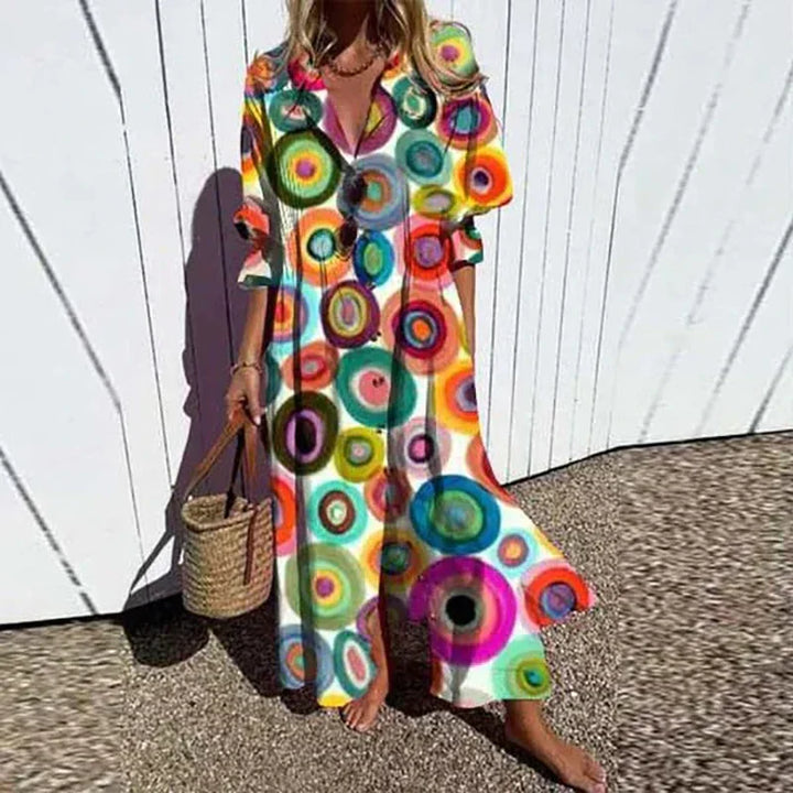 Gabrielle | Painted Garden Dress
