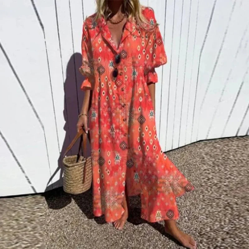 Gabrielle | Painted Garden Dress