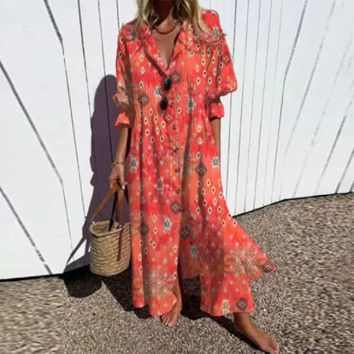 Gabrielle | Painted Garden Dress
