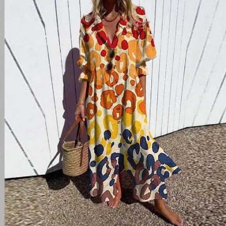 Gabrielle | Painted Garden Dress