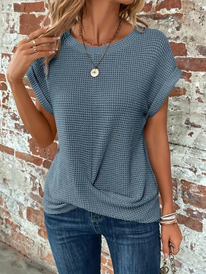 Sophie™ | Sweetheart Round Neck T-Shirt  Effortless Style. Everyday Comfort.