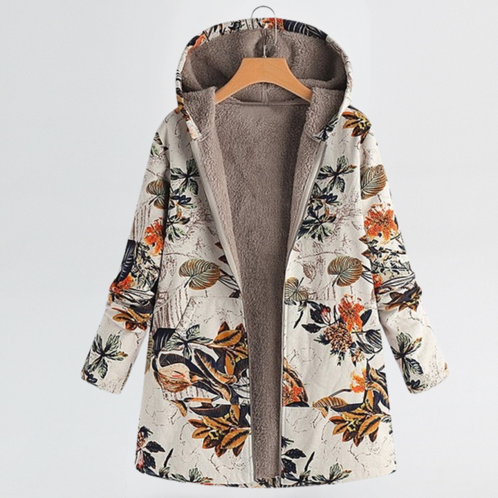 Brielle™ | Vintage Floral Coat